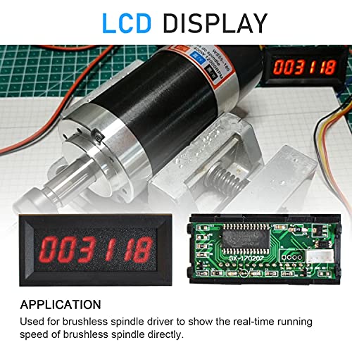 Daedalus CNC Brushless Spindle Motor Kit, 400w, ER16, 48V DC, 12000RPM Daedalus