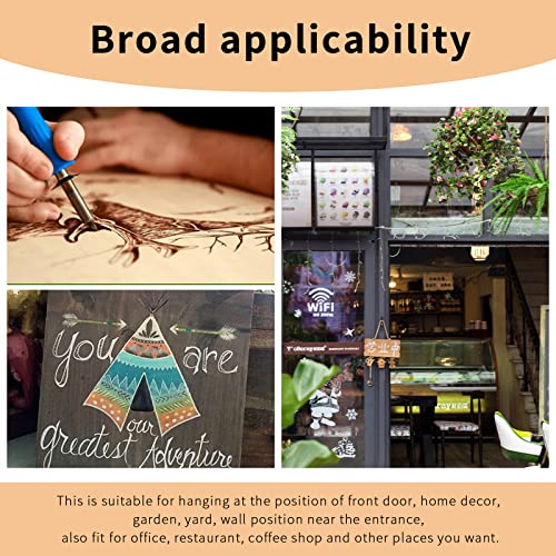 FSWCCK 7 Pieces 12 Inch Blank Wood Squares for Crafts, Unfinished Wood Squares Wooden Cutouts for DIY Crafts, Door Hanger, Sign, Wood Burning, FSWCCK