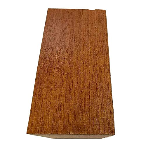 Beautiful Spanish Red Cedar Turning Blanks, Suitable Turning Blank Squares for Wood Turning (2, 1-1/2" X 1-1/2" X 6") Generic