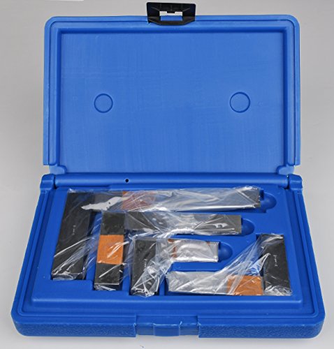 Fowler 52-432-246-0 Machinist Hardened Steel Square Set, 2", 3",4",and 6" Blade Size Fowler
