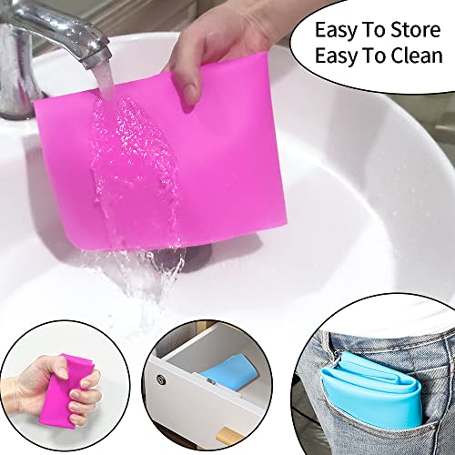 Silicone Mat, Silicone Mats for Crafts, Silicone Craft Mat, 2 Pack 15.7" x 11.8", Large Silicone Mat, Silicone Sheet, Silicone Mats for Resin KQNBI