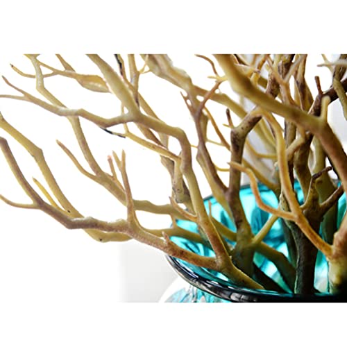 BESPORTBLE 3pcs Artificial Antler Dried Tree Branches Witch Antler Dried Tree Twig Stems for Vase DIY Crafts Wedding Party Home Decoration Coffee BESPORTBLE