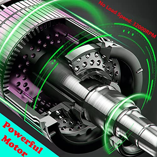 Dobetter Wood Router Tool, Compact Trim Router with 6 Wood Router Bits, 1/4" Collets and 8mm/12.7mm Adapter -PATR550 Dobetter