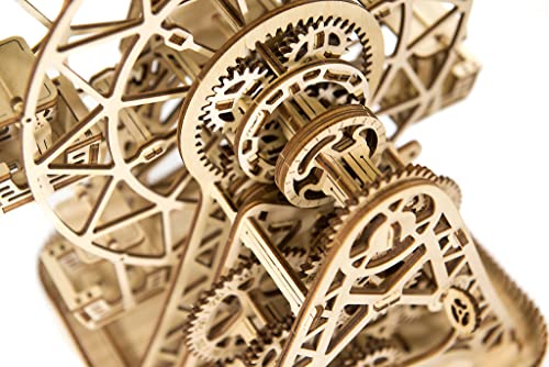 WOODEN.CITY Wood Ferris Wheel Building Kit 3D Puzzles - Discover Ferris Wheel Decor 3D Wooden Puzzles for Adults - Ferris Wheel Desk Wooden Models WOODEN.CITY