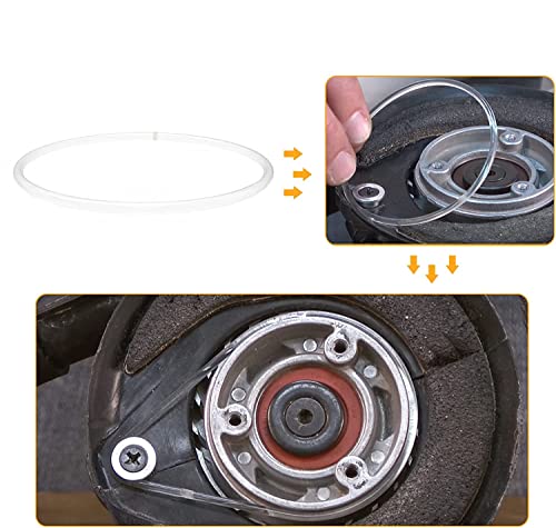 ZFZMZ N372461/N430442 Replacement Random Orbit Sander Belt For DCW210 DWE6420 DWE6421 DWE6423K 9033739 (Set of 5) ZFZMZ