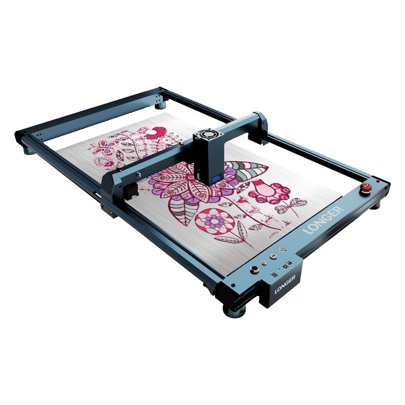Longer B1 Series Expansion Kit, Engraving Area Extendable to 17.7" x 33.5" (450 x 850mm), Compatible with B1 20W/30W/40W Laser Engravers, Ideal for Longer