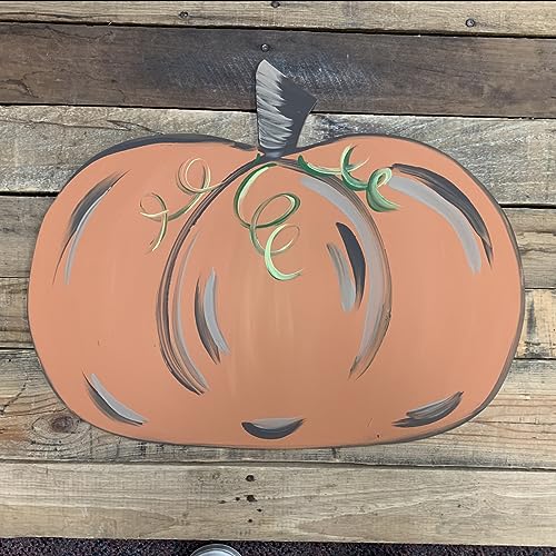 Wide Pumpkin Cutout, Fall Shape, Wooden Shape, DIY Craft, Thanksgiving Cutout, Build-A-Cross Build-A-Cross
