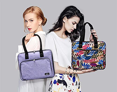 ATTERET Full Range Embroidery and Cross Stitch Starter Kit with Premium Storage Organizer Bag, Includes 99 DMC Coded Cotton Threads, 9 Metallic ATTERET