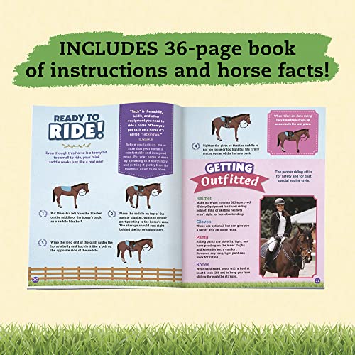 KLUTZ Wild About Horses Craft & Activity Kit Medium Klutz