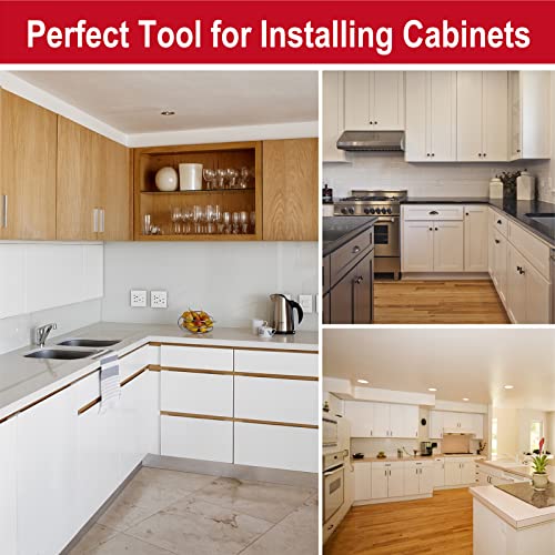 Cabinet Clamps, Cabinet Installation Clamps Cabinetry Clamps Cabinet Face Frame Clamps Cabinet Tools with Two Side Screws and Alignment Plate, 2 Sebupar