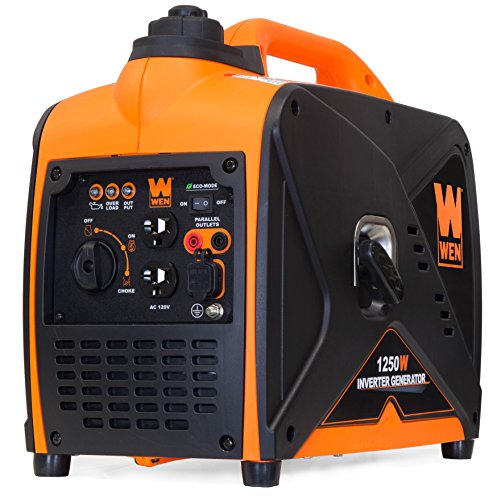 WEN 56125i Super Quiet 1250-Watt Portable Inverter Generator, CARB Compliant WEN