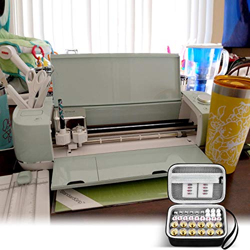 Organizer Case Compatible for Cricut Maker Blades QuickSwap Engraving Tip Bonded-Fabric Blade Housing for Cricut Mint Explore Air Machine for Cricut PAIYULE
