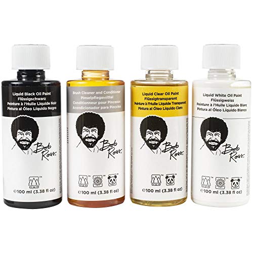 Bob Ross Liquid Value Pack 100ml 4/Pkg BOB ROSS INC.
