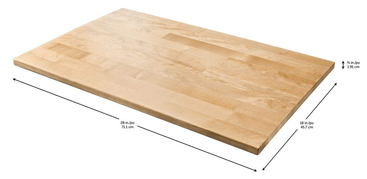 Gladiator 28" Hardwood Top, GAAC28HWGX Gladiator