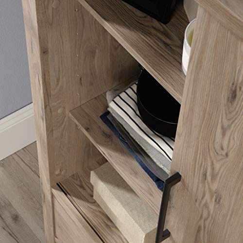 Sauder Summit Station Armoire, L: 36.77" x W: 18.15" x H: 54.53", Laurel Oak Sauder