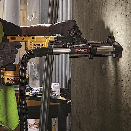 DEWALT D25301D Dust Extractor Telescope with Hose for SDS Rotary Hammers , Black DEWALT