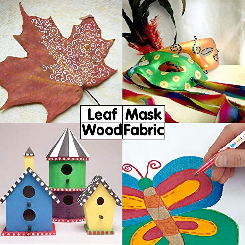 Sunshilor Metallic Markers Medium Point Metallic Marker Pens for Black Paper, Art Rock Painting, Easter Egg, Halloween Pumpkin, Card Making, Sunshilor