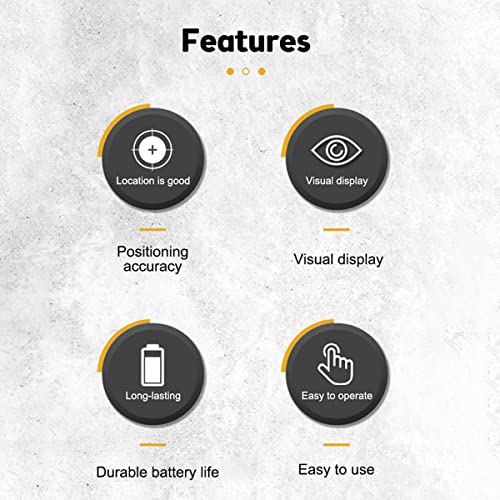 Stud Finder Wall Scanner, 5 in 1 Electronic Stud Sensor, Metal Detector Wall Scanner, Wall Wood Detector Scanner with LCD Display & Audio Alarm for HOTBEST