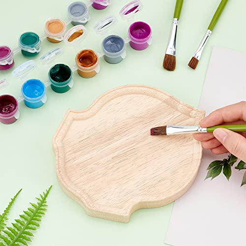 FINGERINSPIRE Nature Wood Plaque Unfinished Wooden Plaque 4.7x5.9x0.7 inch Shield Shape Wood Decoration Plaque Blank Wooden DIY Plaques Wooden FINGERINSPIRE