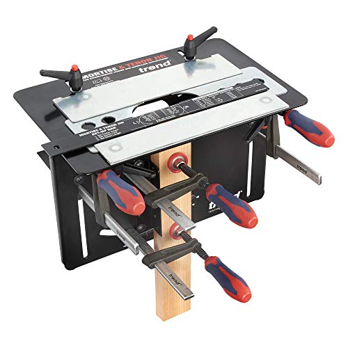 Trend Mortise and Tenon Jig for Perfect-Fitting Joints, Ideal for Furniture Construction, Fully Adjustable for Compound Angle Joints, MT/JIG TREND