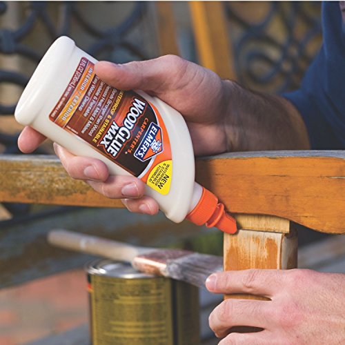 Elmer's E7310 Carpenter's Wood Glue Max Interior and Exterior, 16 Ounces, 16 Fl Oz Elmer's