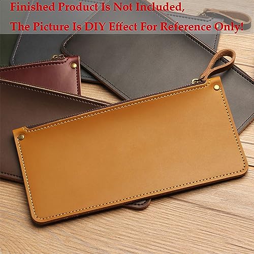 RIVEENY Leather Craft Clear Eyeglasses Case Glasses Bag Template Set Acrylic Leather Pattern Stencil Template Leather Craft Accessories Handmade RIVEENY