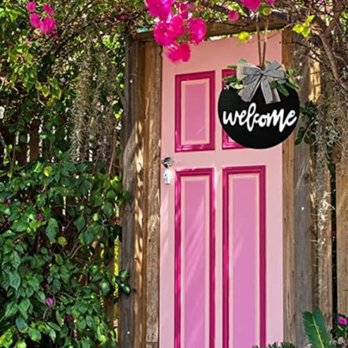 Yardwe 5pcs Wood Circles for Crafts Unfinished Rounds Wooden Cutouts Blank Slices for DIY Coasters Crafts Door Hanger Sign Painting Christmas Home Yardwe