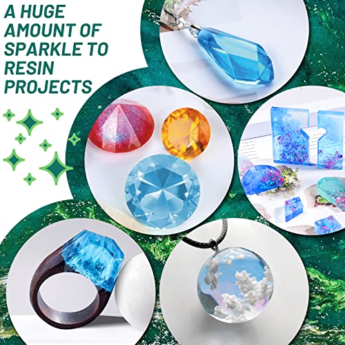 UV Resin Kit with Light, 200g Ultraviolet Fast Curing UV Epoxy Resin Set with UV Light Crystal Hard Type Resin Glue Jewelry Making Supplies Starter Cruzix