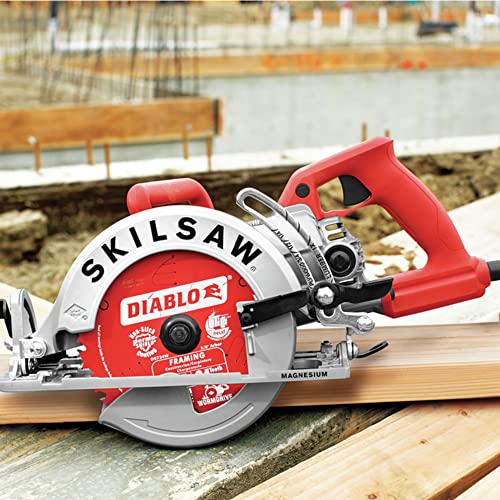 SKIL 7-1/4 In. Magnesium Worm Drive Skilsaw Circular Saw-SPT77WM-22 Skil