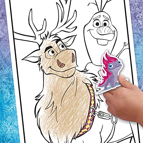Crayola Frozen 2 Coloring Book with Stickers, Gift for Kids, 96 Pages, Ages 3, 4, 5, 6 Crayola