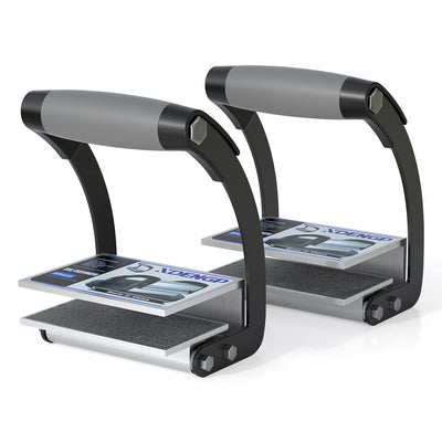 XDENGP Panel and Plywood Carrier(2 Pack), Plywood Lifting Tool and Drywall Carrying Tool, Aluminum Alloy Soft-Grip Handle Gripper Lift for Sheetrock,