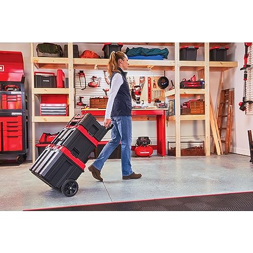 CRAFTSMAN Plastic Tool Box With Drawers, Organizer and Storage (CMST17804) Craftsman