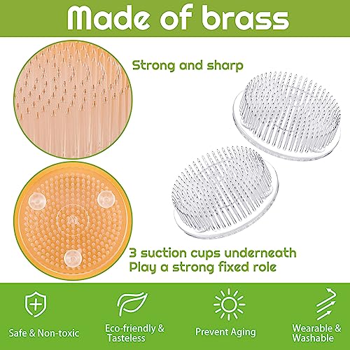 Waydress Plastic Flower Frog Pin Holder Clear Flower Arranger Frog Christmas Gift for Flower Arrangement Enthusiast Japanese Decoration Floral Waydress