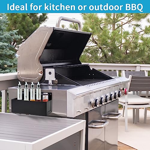 Rechabite Magnetic Aerosol Spray Can Holder, Magnet Toolbox Bottle Holder, Tool Box Storage Rack for Garage and Home, Craft Workspace, Mechanic Paint Rechabite