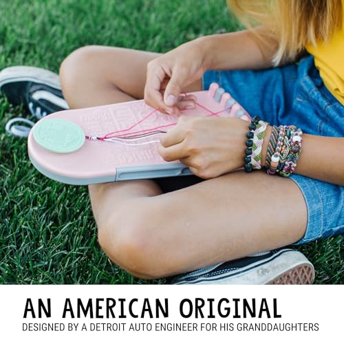 Choose Friendship, My Friendship Bracelet Maker®, 20 Pre-Cut Threads - Makes Up to 8 Bracelets (Craft Kit, Kids Jewelry Kit, Gifts for Girls 8-12) Choose Friendship