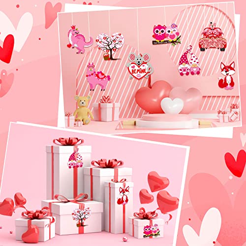48 Sets Valentines Day Crafts Kit for Kids Valentines Heart Owl Crafts DIY Valentines Tree Ornament Kit Make Your Own Valentines Craft Projects Outus