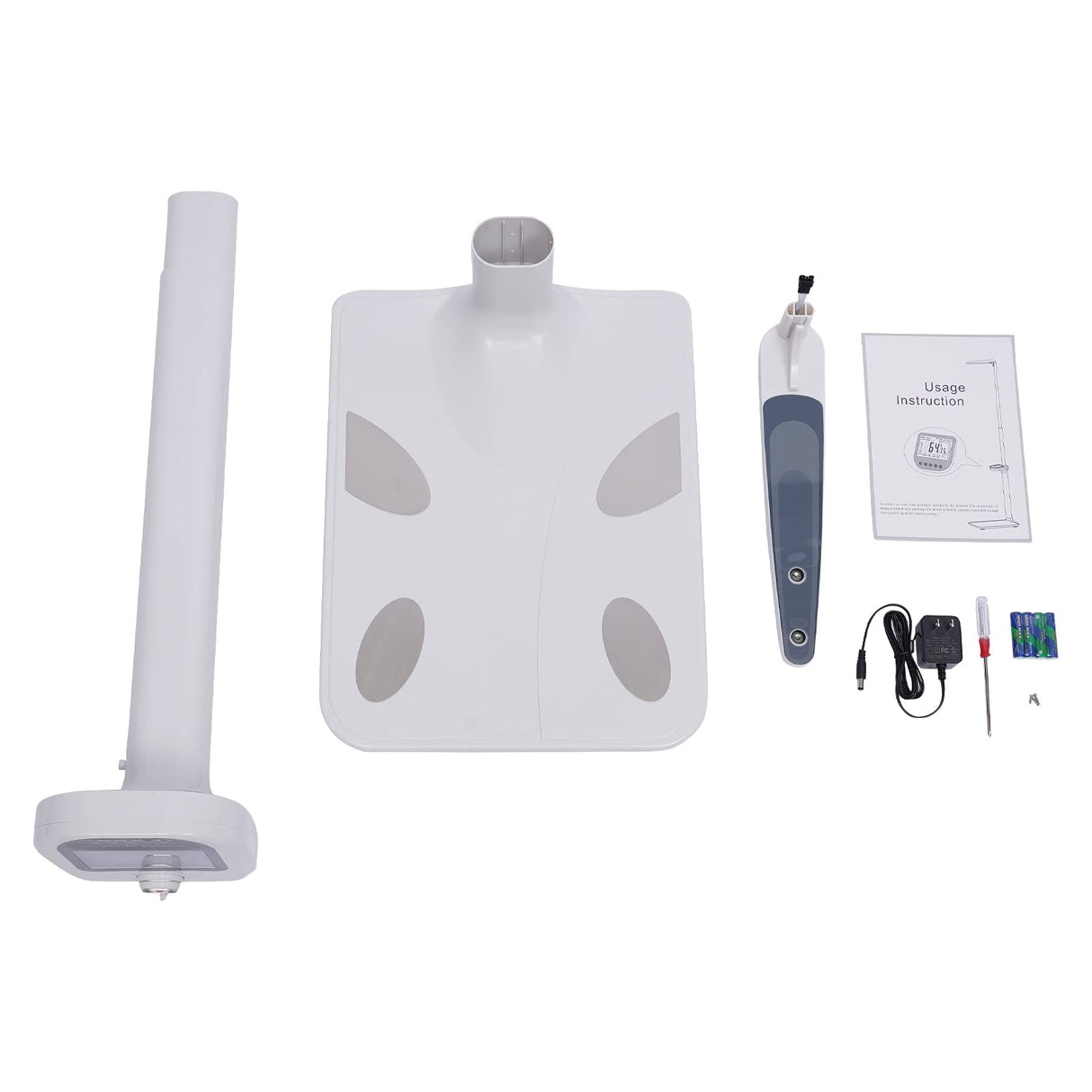 Professional Digital Physicians Scale, Height and Body Fat Analyzer Digital Medical Scale - 440lbs/200kg Capacity, 80-190CM Height Scale Range, BMI JAYEUW