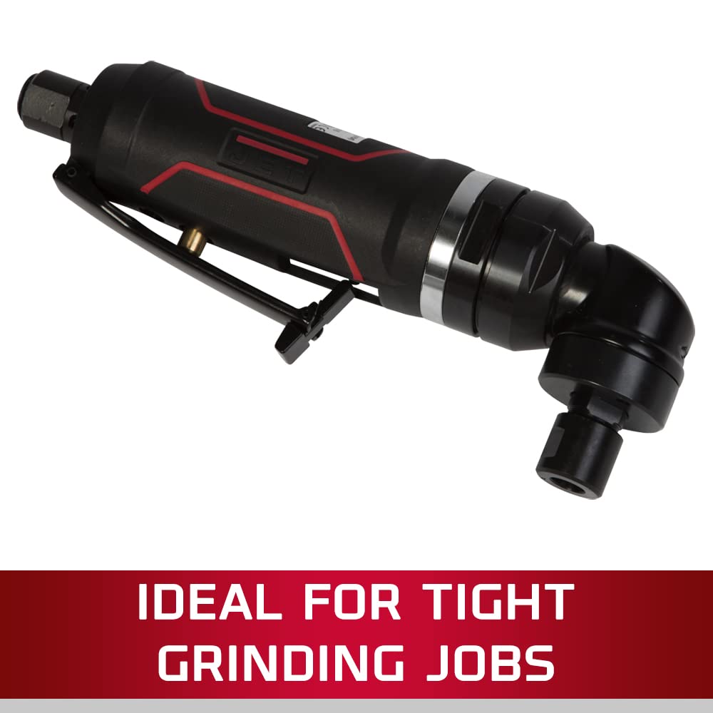 JET 1/4-Inch Pneumatic Right-Angle Die Grinder, 12000 RPM (JAT-482) Jet
