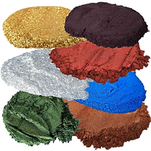 Stone Coat Countertops Blue Glow Metallic Powder (PolyColor) - Glow in the Dark Mica Powder for Epoxy Resin Kits, Casting Resin, Tumblers, Jewelry, Stone Coat Countertops