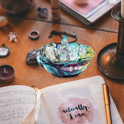 Wehous 2PCS Ring Holder Resin Mold, Flower Bowl Silicone Mold for Epoxy Resin, Ring Jewelry Dish Trinket Container Holder Silicone Resin Mold for DIY Wehous