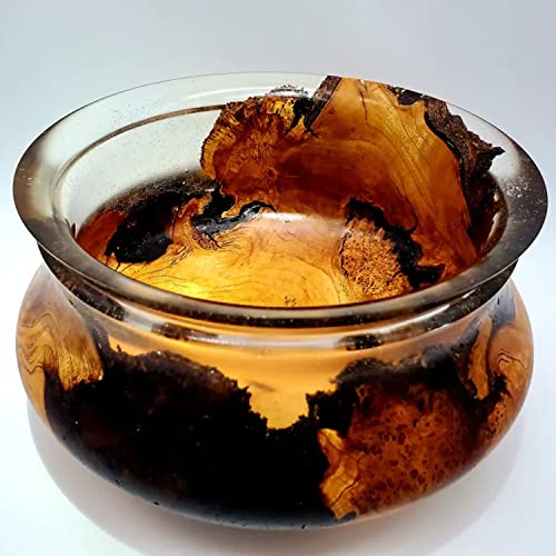 TotalBoat Thickset Fathom Deep Pour Clear Epoxy Resin and Hardener Kit for Thick Casting, Embedding, River Tables, Live Edge Wood Tables (6 Gallon) TotalBoat