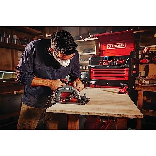 CRAFTSMAN Circular Saw, 7-1/4 inch, 15 Amp, Corded (CMES510) Craftsman