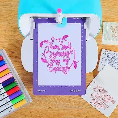 Welebar 1.0 Tip Medium Point Pens for Cricut Joy/Xtra, 36 Pack Assorted Marker Pens for Drawing, Writing, Compatible with Cricut Joy Machines Welebar