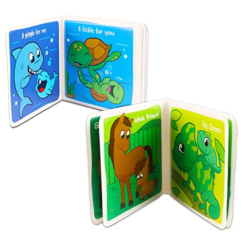 Crayola Bath Super Set - Bundle with 5 Crayola Bath Paint Soap Tubes, 5 Body Wash Bath Pens, and 4 Crayola Bath Books (14 Pc Set) | Bath Books for Beach Kids