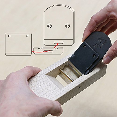 KAKURI Japanese Plane Blade Replacement Set 42mm (3 Pcs), Made in JAPAN KAKURI