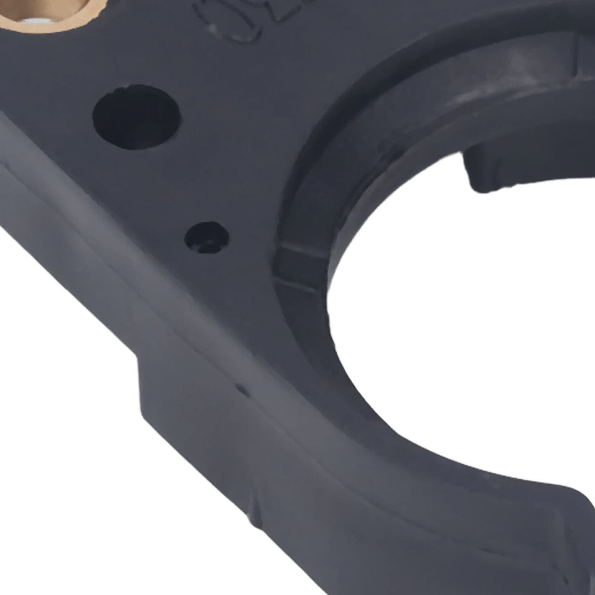 ISO30 Tool Holder Clamp, Engraving Machine Machining Center CNC Automatic Changer Clip, Iron ABS Flame Proof Rubber Claw, Holder Clamp ISO30 Cradle WOOXGEHM