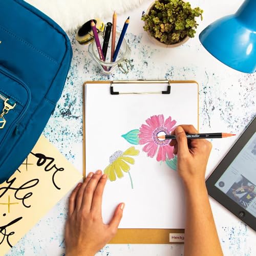 Colourcolor Metallic Marker Pens - Dual Tip Brush and Fine Point Pens for DIY Album, Black Cards, Rock Painting, Card Making, Scrapbooking, Fabric, Colourcolor