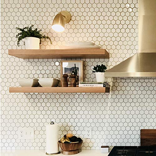 Floating Shelf Installation Kit - Drill Jig - Shelf Bracket DIY Drill Guide Kit-Easy Floating Shelf Installation - Designed for 3/4 Inch Brackets Walnut Wood Works