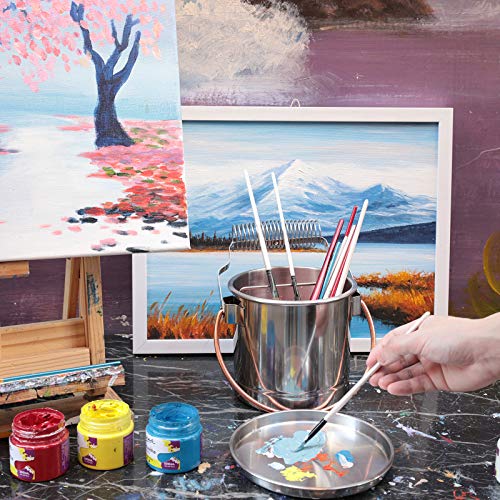 MyLifeUNIT Paint Brush Cleaner, Paint Brush Holder with Large Capacity Wash Tank and Removable Screen MyLifeUNIT