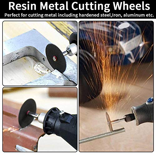 Cutting Discs for Dremel Rotary Tool, 3 Different Saw Blades to Meet Your Different Needs, Cutting Wheel Set Can Cutting FOTYBEI